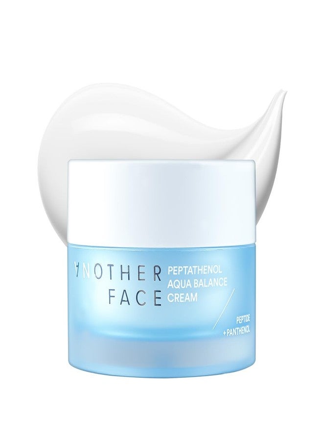 ANOTHERFACE PEPTATHENOL™ Aqua Balance Cream 1.69 Fl Oz, Peptide Moisturizer for Firm Skin, Ceramide Repairing Barrier for Anit-Aging, Hyaluronic Hydrating for Dry Skin, Vegan, Korean Skin Care - Image 1